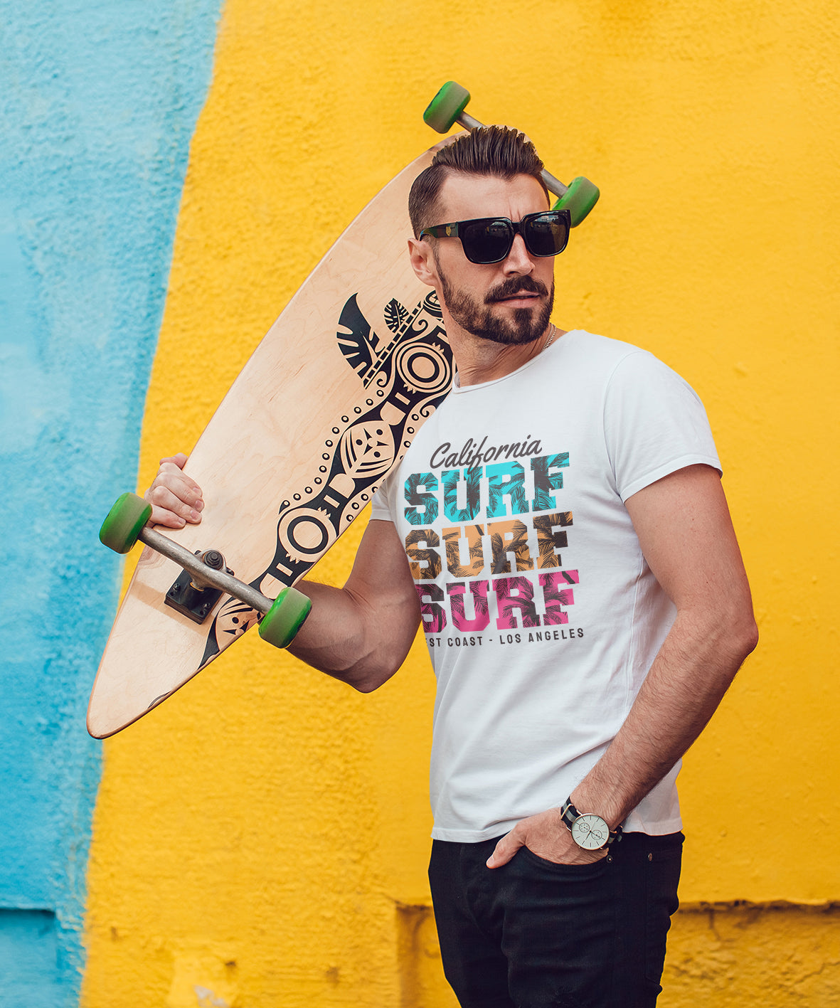 T-shirt "SURF, SURF, SURF"