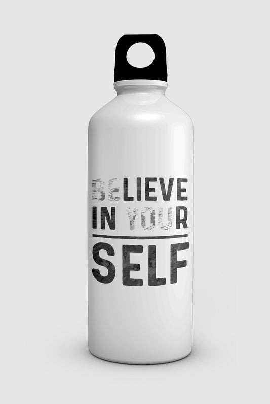 "BELIEVE IN YOURSELF" water bottle