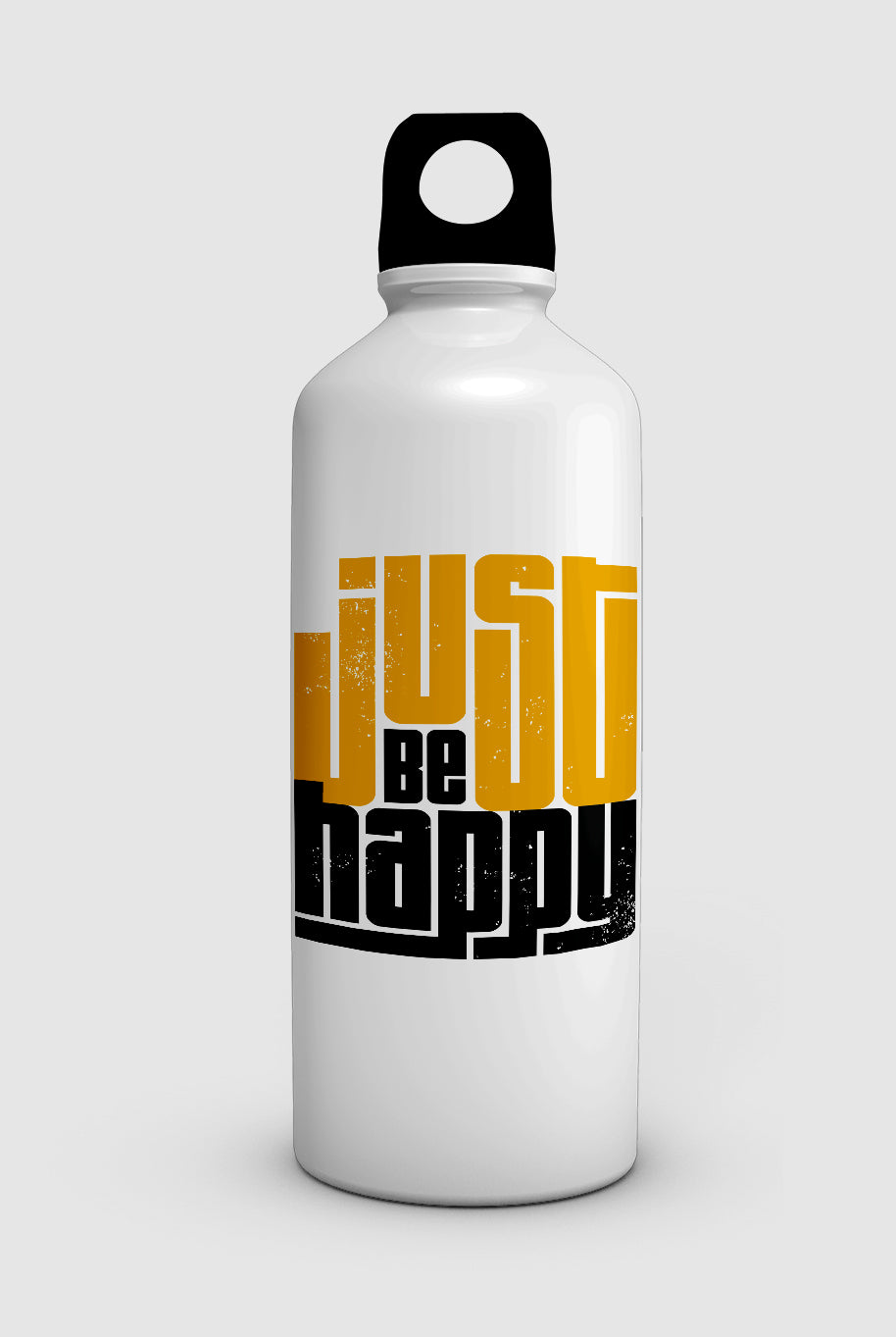 "JUST BE HAPPY" water bottle
