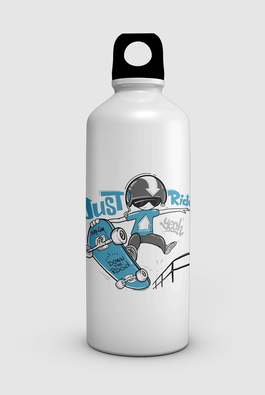 "SKATE" water bottle