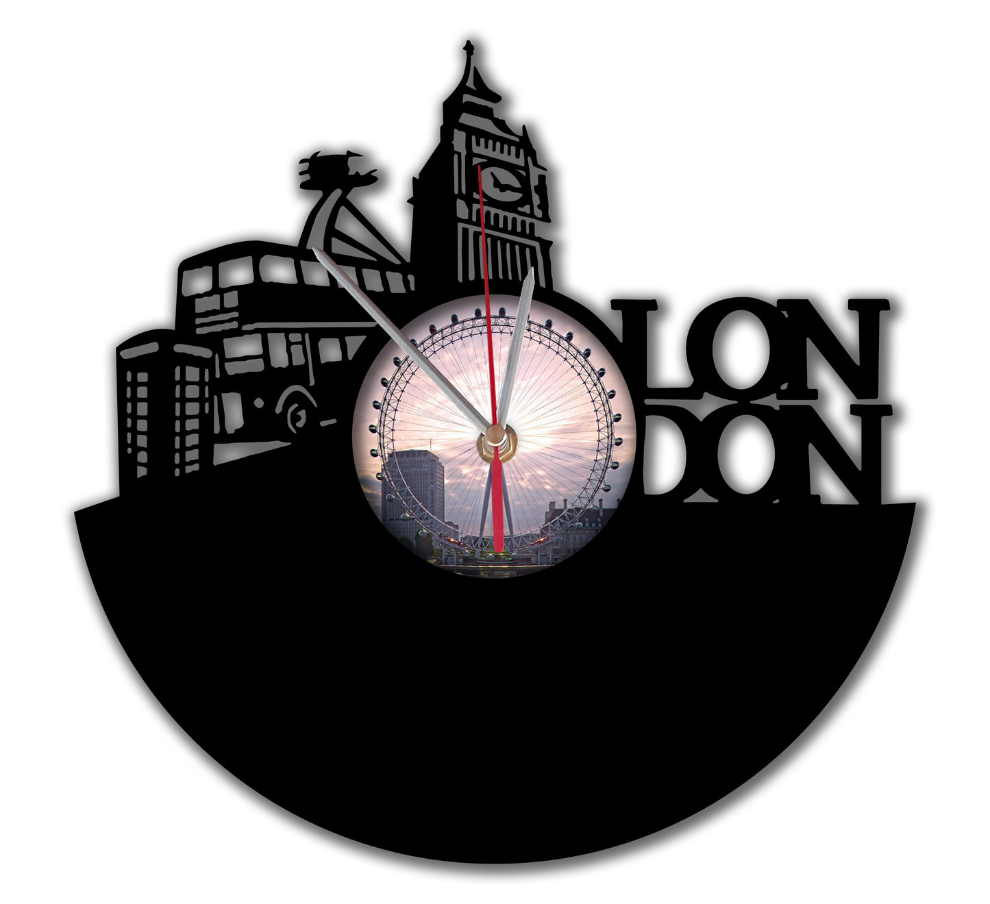 "LONDON" clock