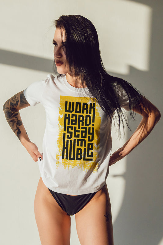 "WORK HARD STAY UMBLE" T-shirt