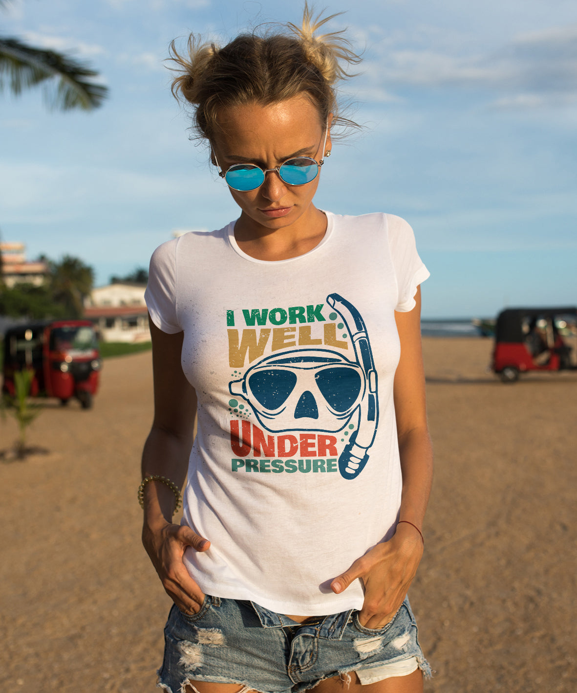 T-shirt "UNDER PRESSURE"