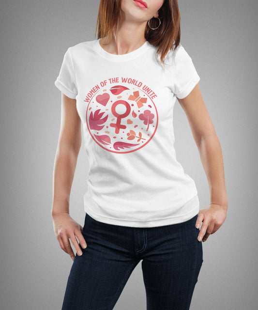 "WOMEN OF THE WORLD UNITE" T-shirt